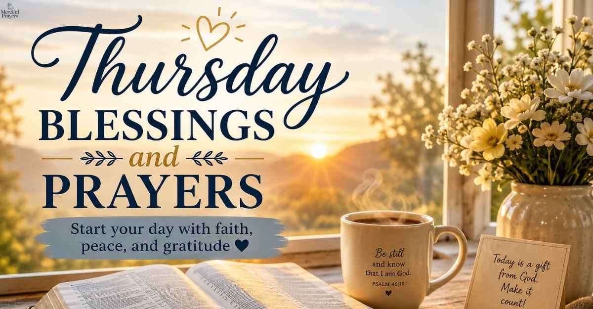 225+ Powerful Thursday Blessings and Prayers