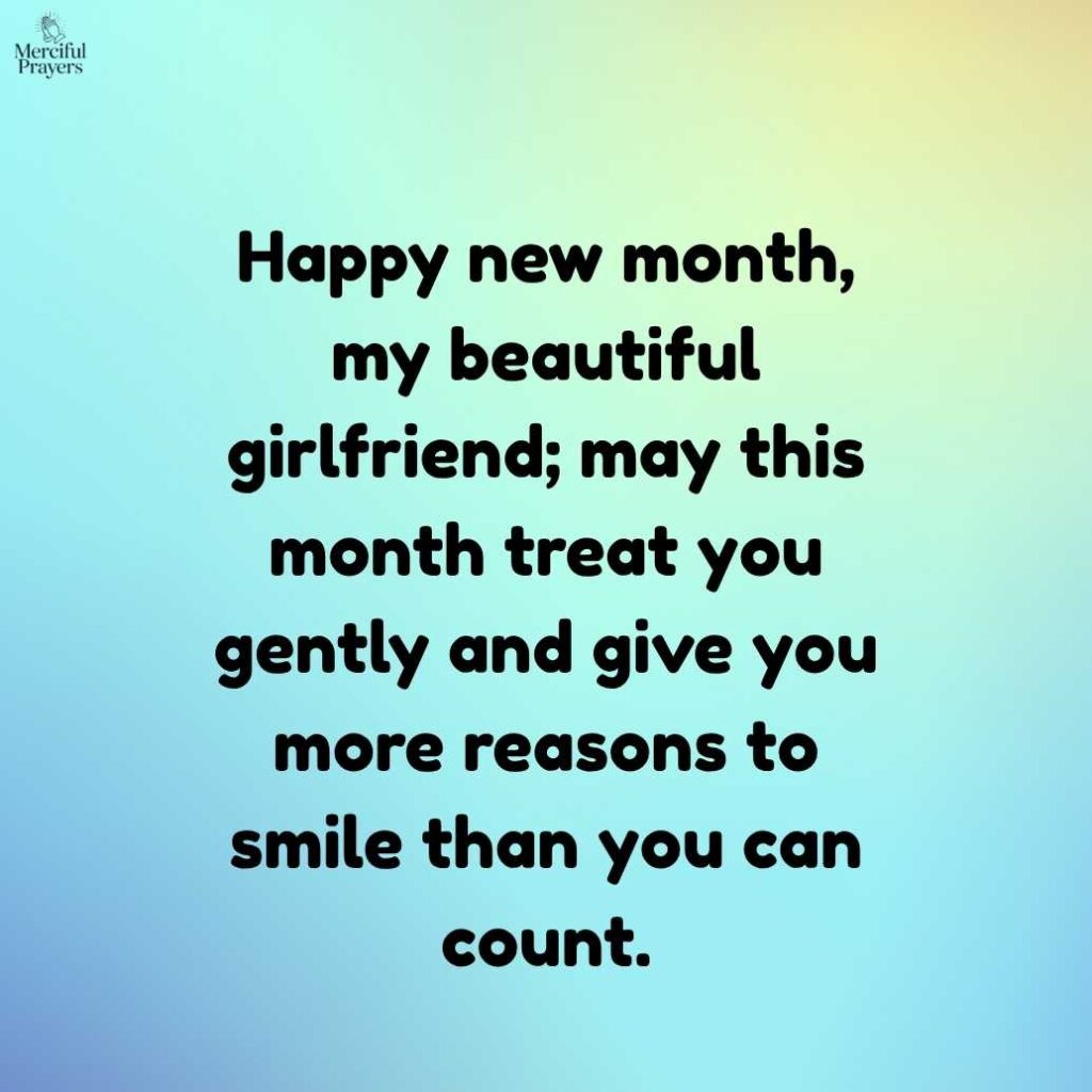300+ Happy New Month Messages to my Love, Prayers, Wishes, and ...