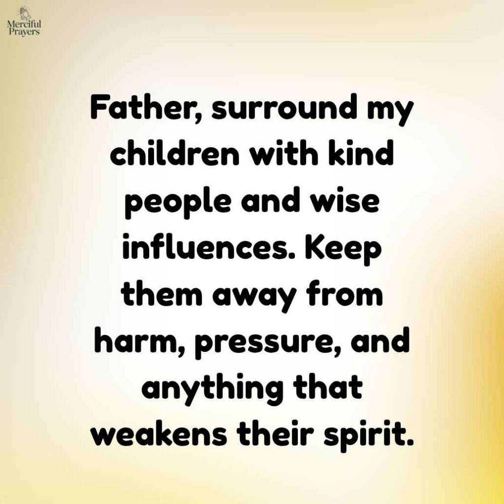 Prayer for Children’s Protection and Safekeeping
