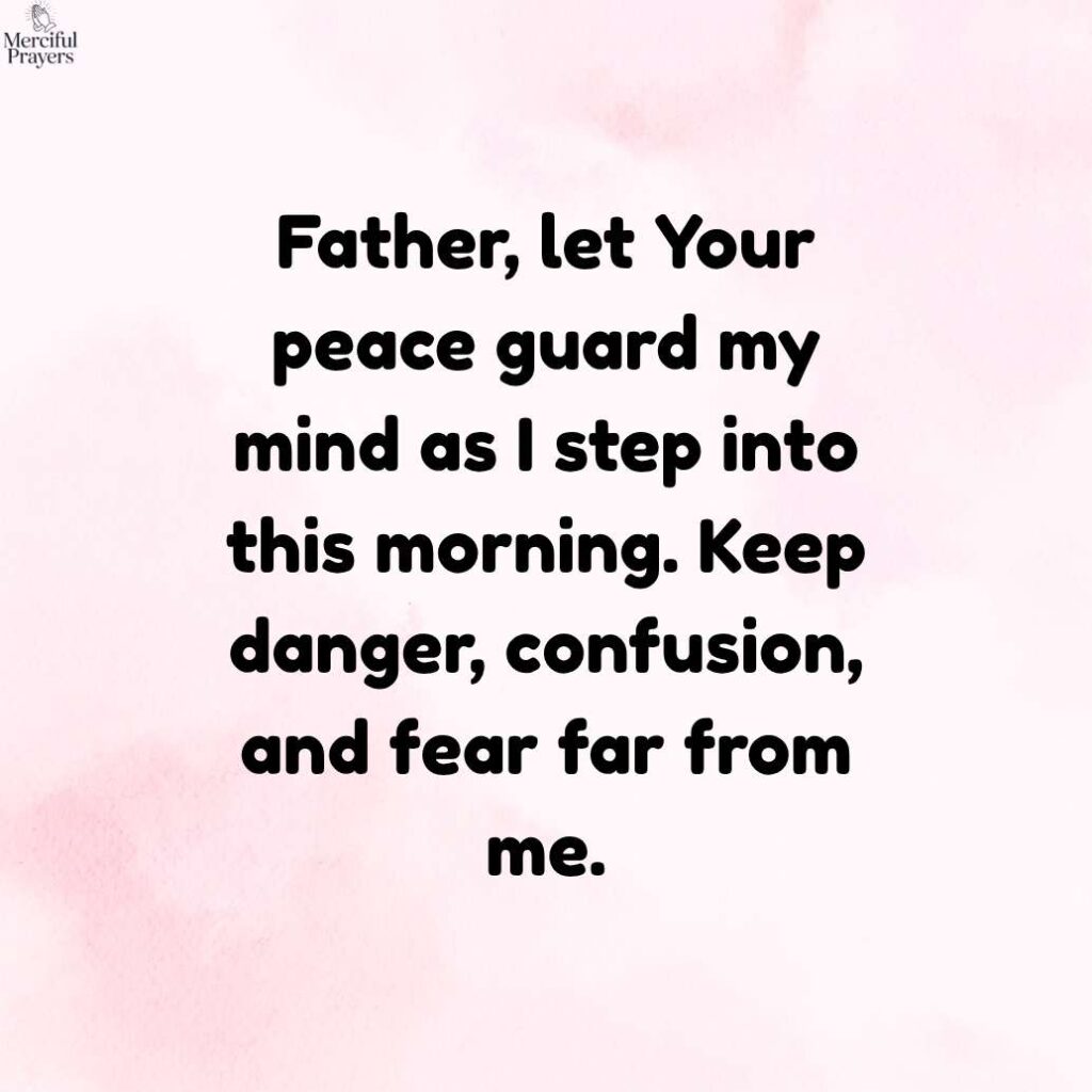 Short Powerful Morning Prayer for Peace and Safety