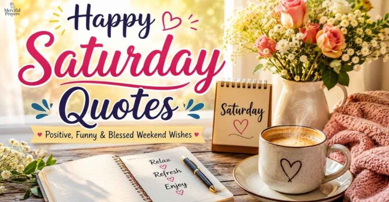 375+ Happy Saturday Quotes, Blessings, Wishes, Images, and Funny Weekend Messages