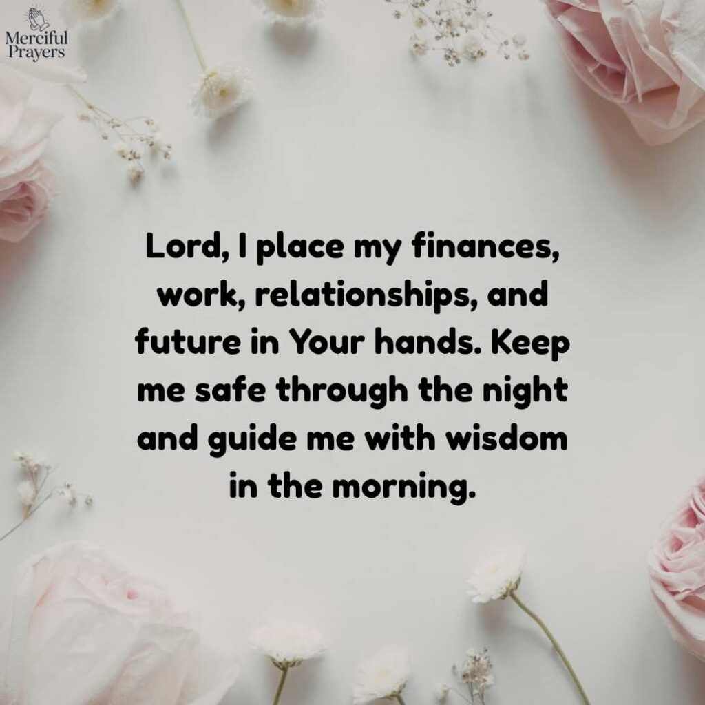 Bedtime Prayer for Adults
