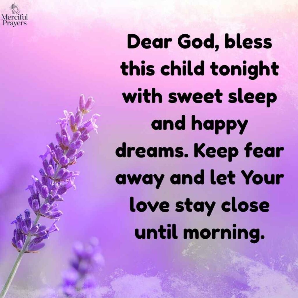 Bedtime Prayer for Children and Kids
