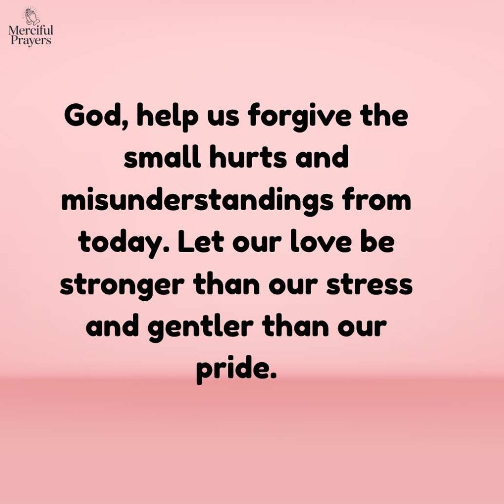 Bedtime Prayer for Husband and Wife