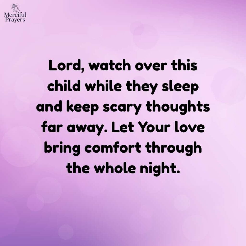 Bedtime Prayer for Kids and Children