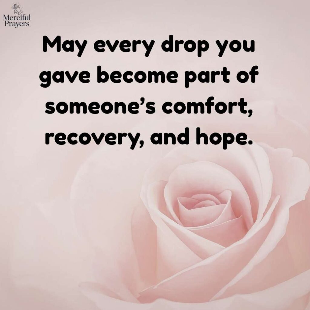 Blood Donation Quotes for Cards and Greetings