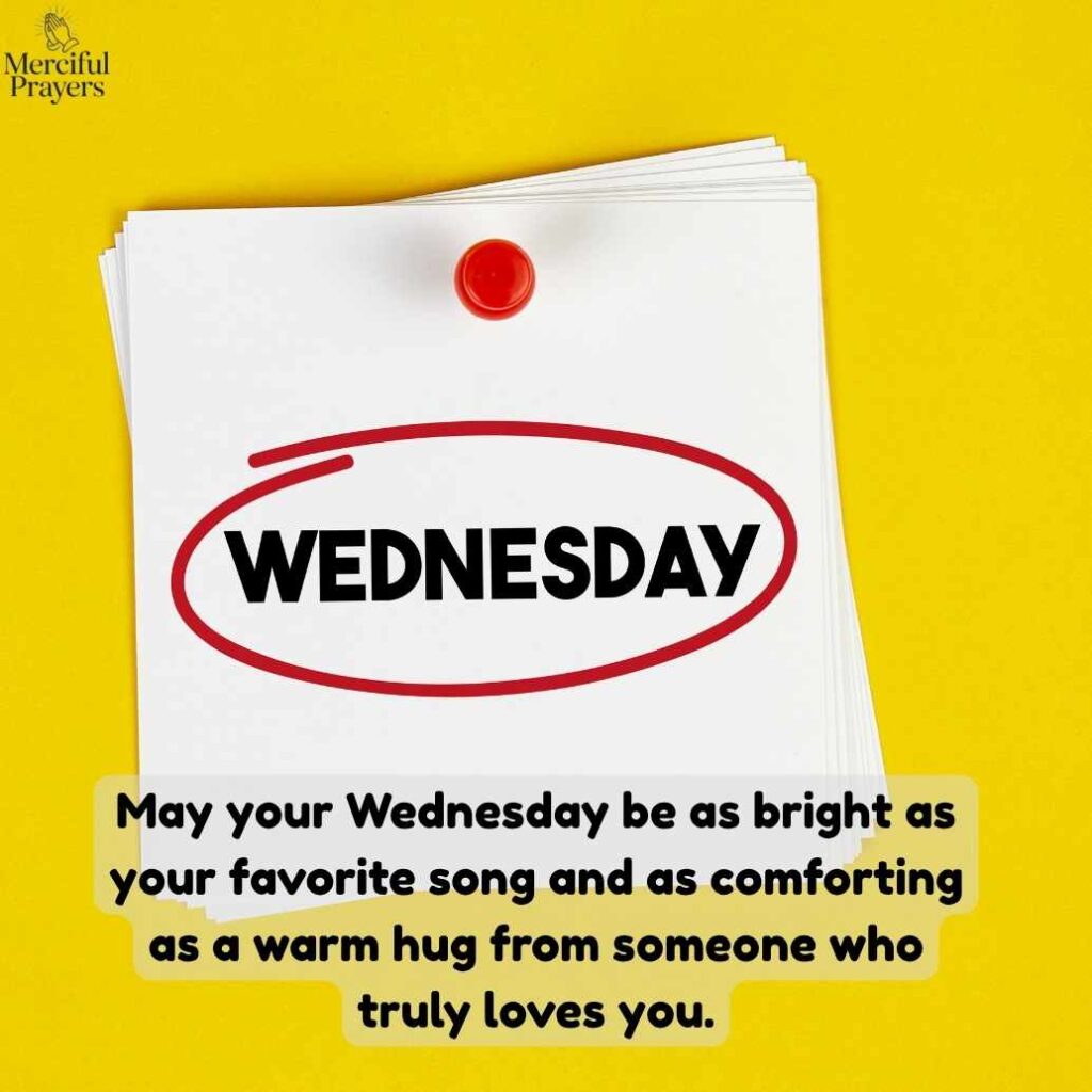 Cute Wednesday Blessings for Friends, Family, and Loved Ones