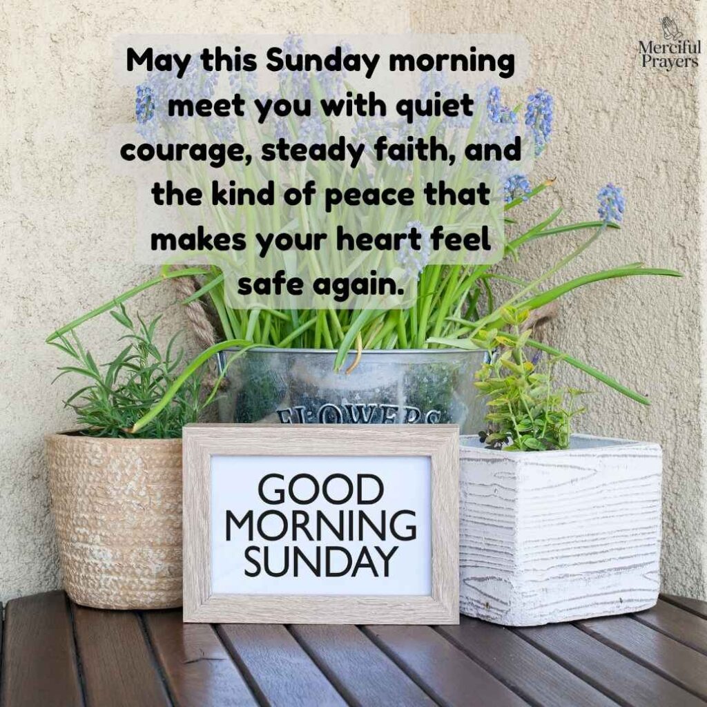 Good Morning Sunday Blessings
