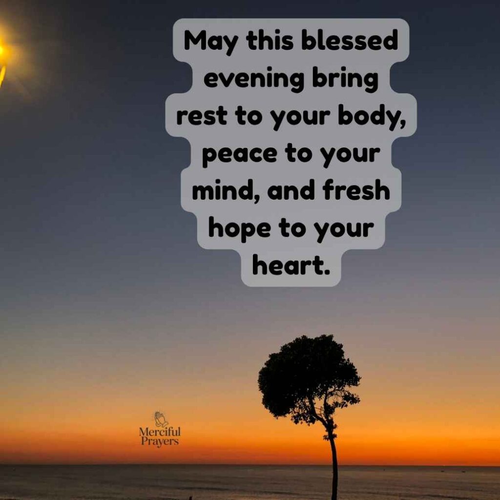 Happy and Blessed Good Evening Wishes