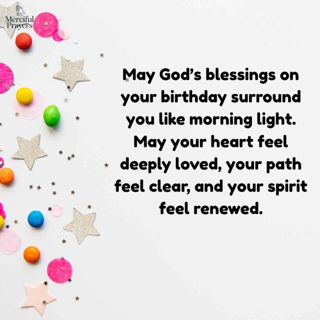 Happy Birthday Prayer for Blessings, Joy, and God’s Love