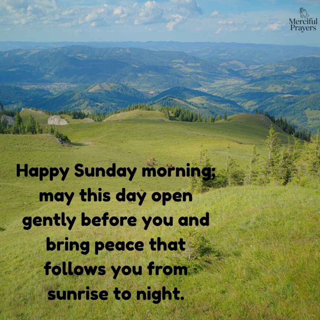 Happy Sunday Morning Wishes and Messages