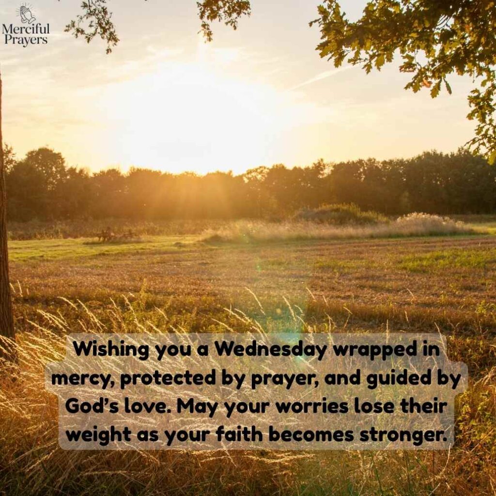 Happy Wednesday Blessings to Start the Day with Peace