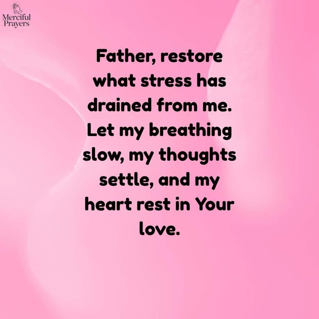 Healing Prayer Before Sleep