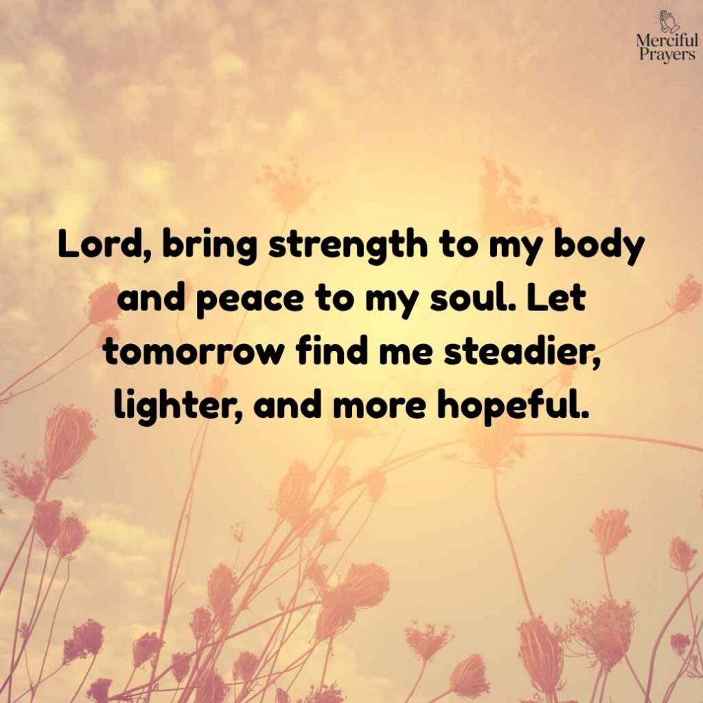 Healing Prayer Before Sleep for Body, Mind, and Soul