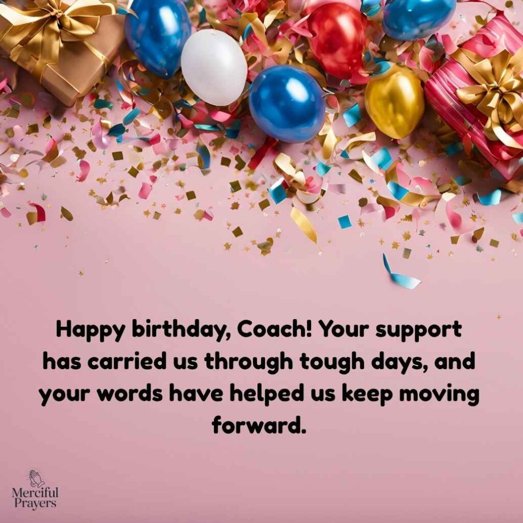 Heart Touching Birthday Wishes for Coach