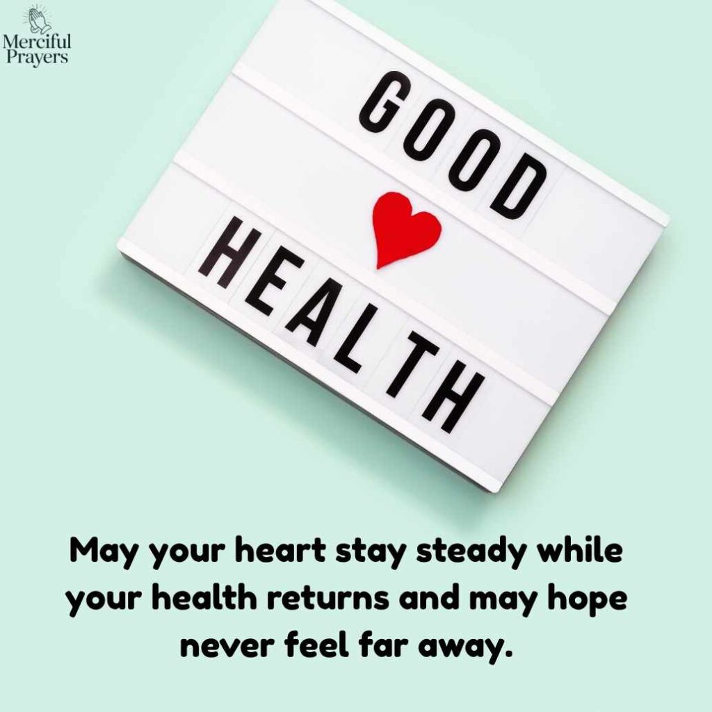 Inspirational Wishes for Good Health and Strength