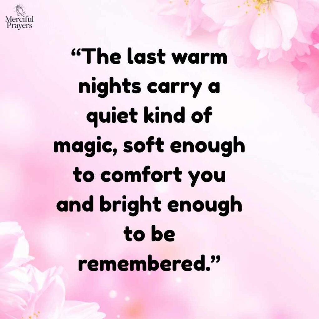 Last Days of Summer Quotes for Sweet Memories