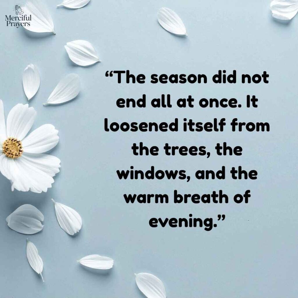Literary End of Summer Quotes with a Beautiful Touch