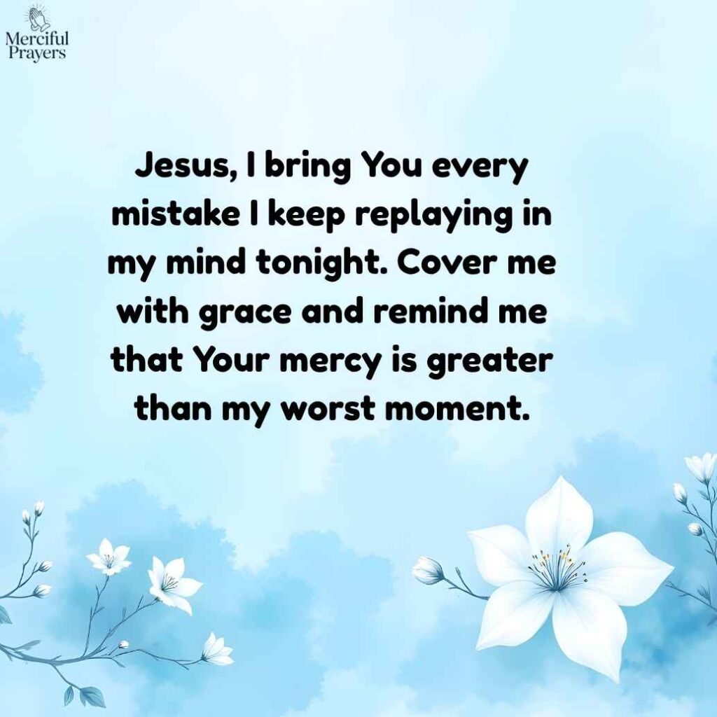 Night Prayer for Forgiveness and a Clean Heart