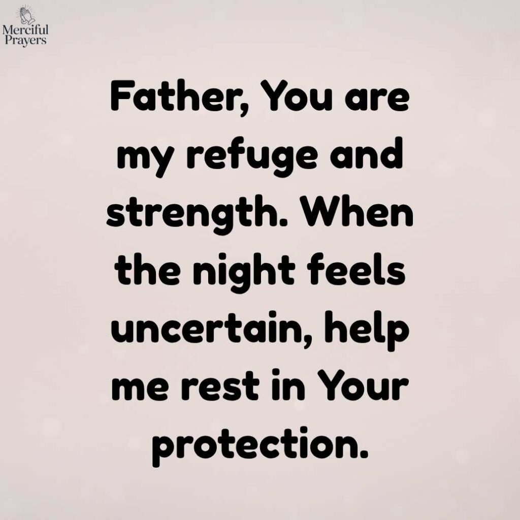 Night Prayer from the Bible