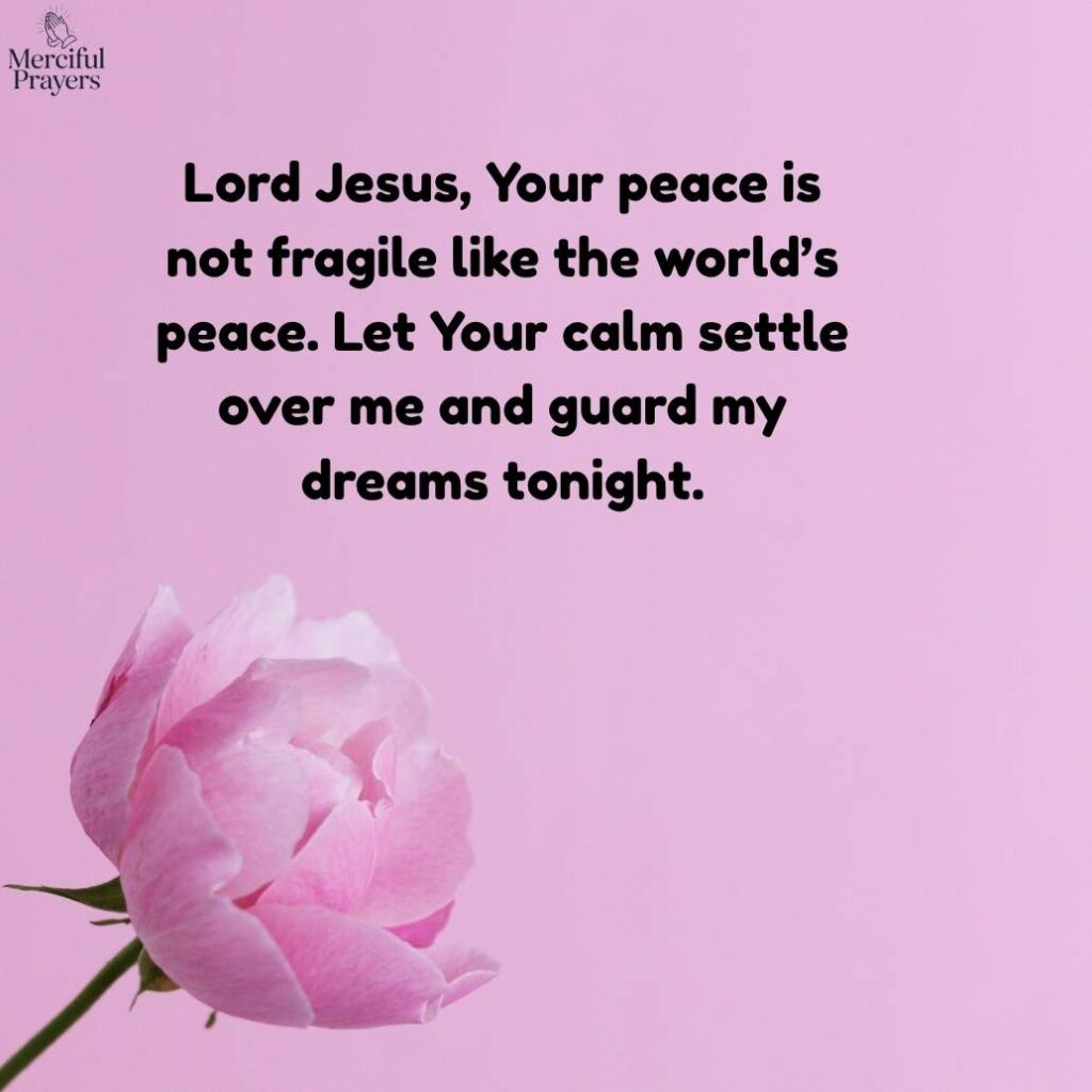 Night Prayer with Bible Verse