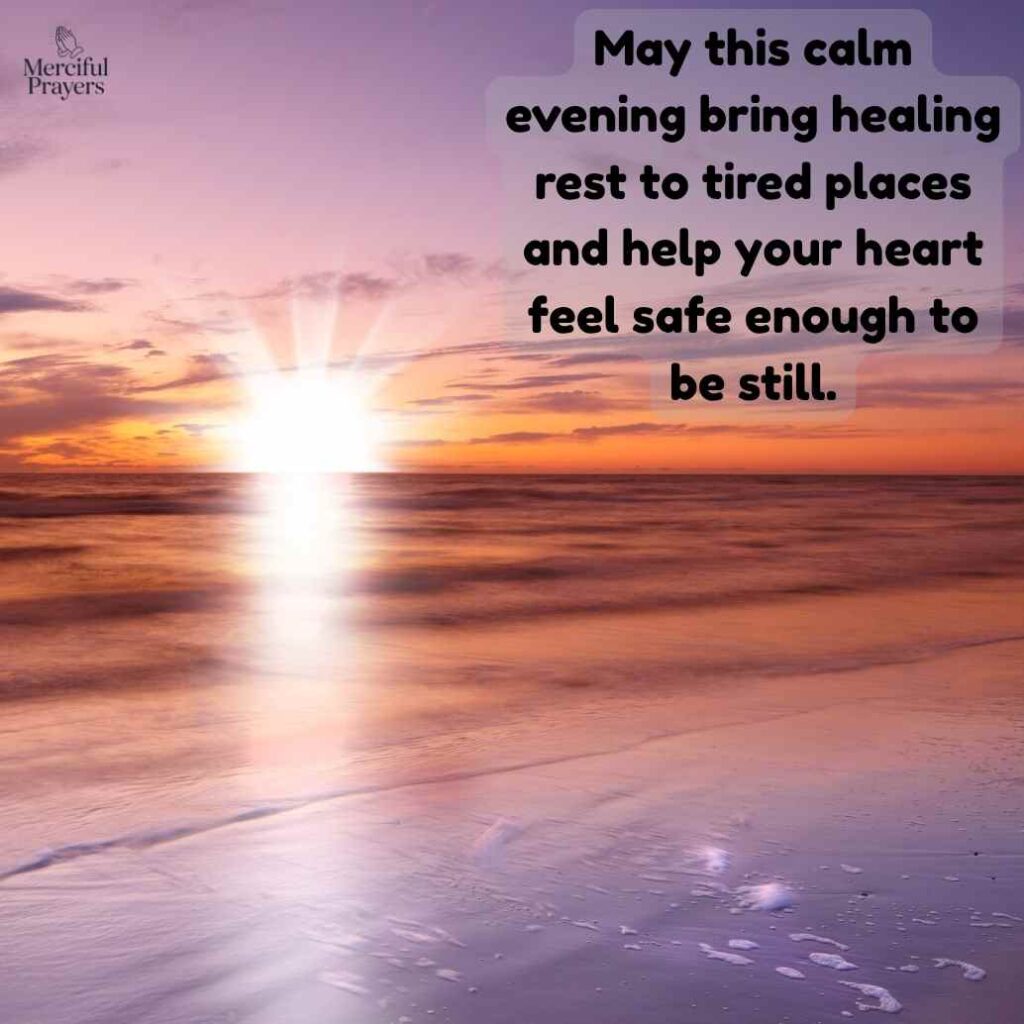 Peaceful Evening Blessings for a Calm Night