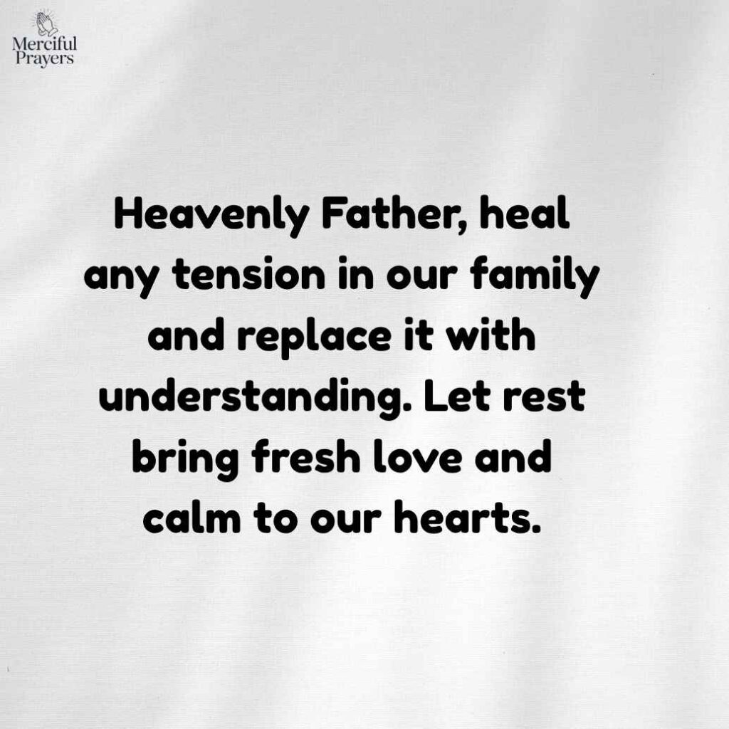 Powerful Night Prayer for Family