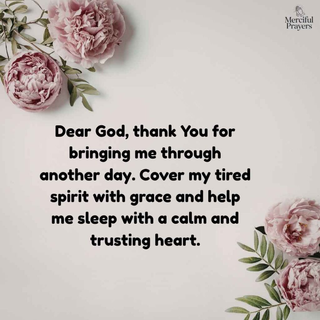 Powerful Night Prayer to End the Day with Peace