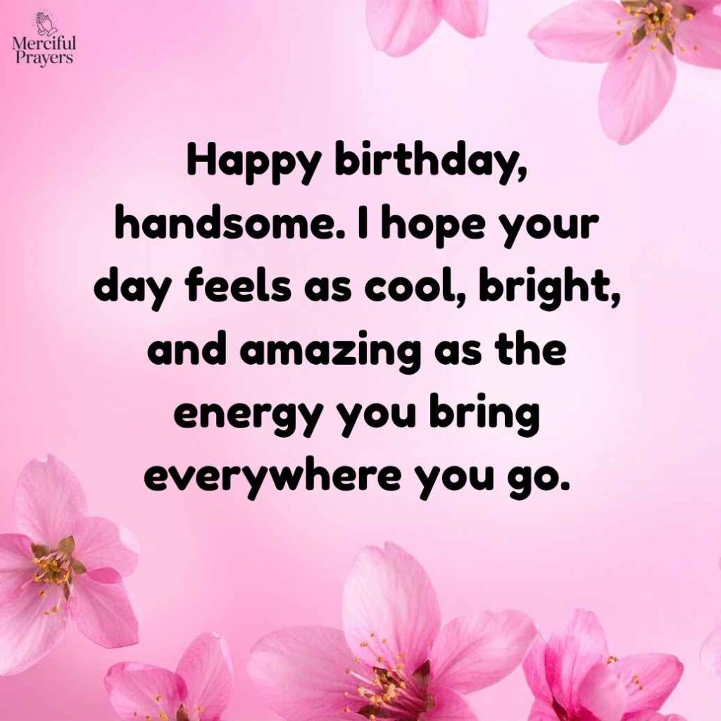 Short Birthday Wishes for Crush Male
