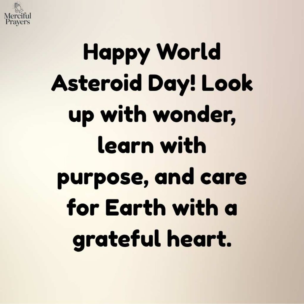 Short World Asteroid Day Messages for Social Media