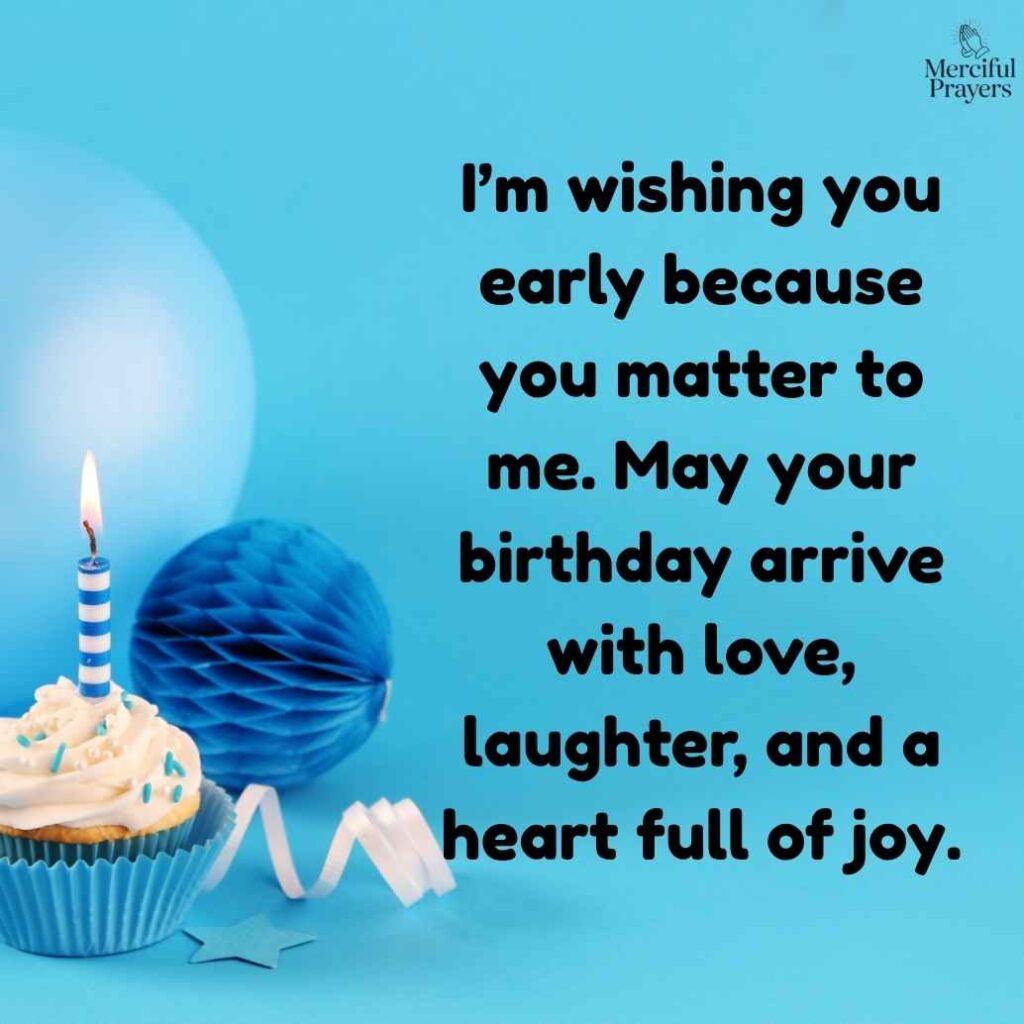 Simple Advance Birthday Wishes for Best Friends