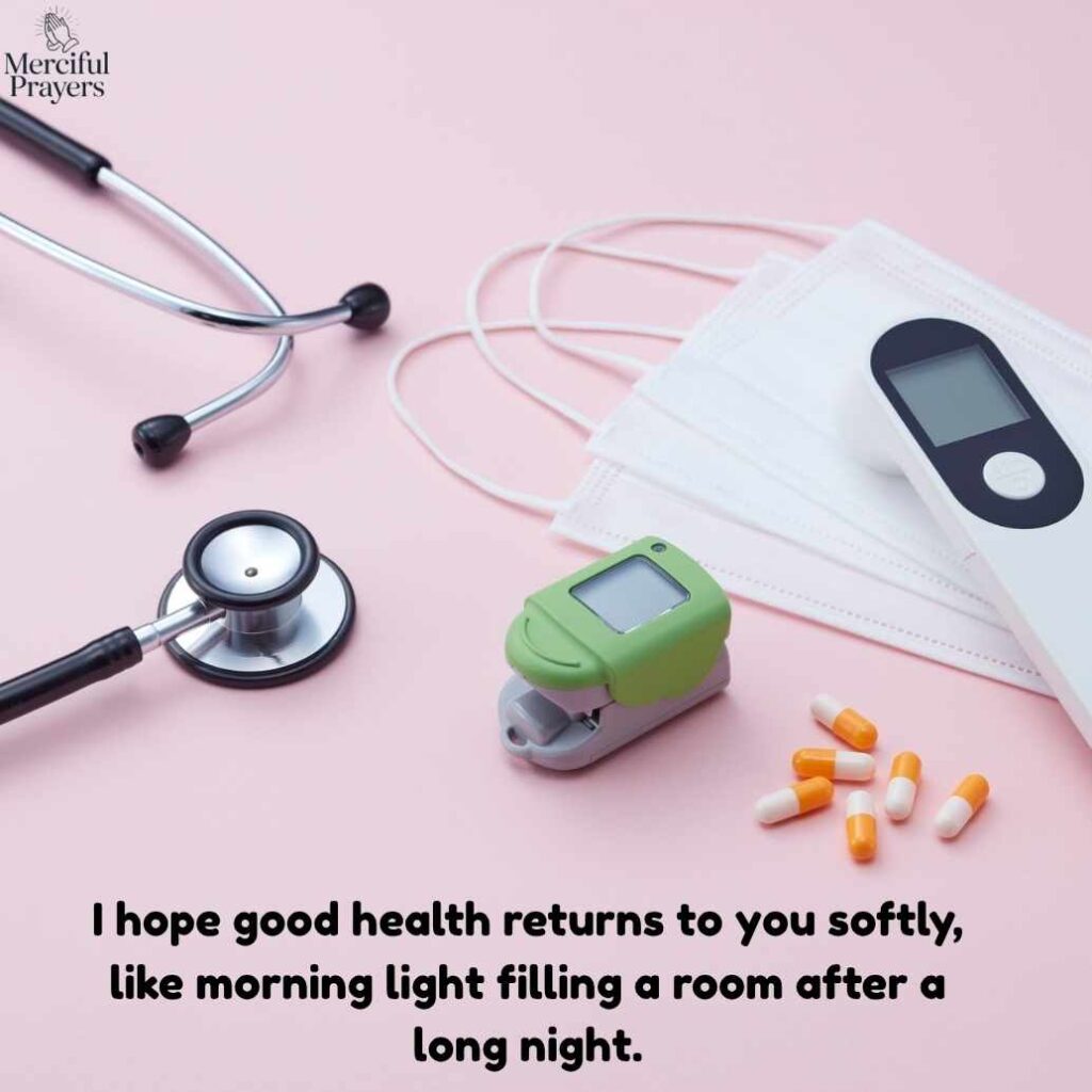 Simple and Heartfelt Good Health Wishes