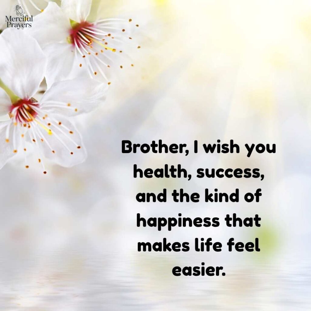 Simple Birthday Wishes for Brother