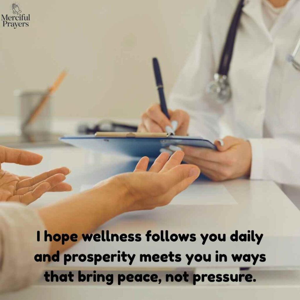 Wishes for Good Health and Prosperity