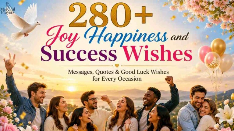 280+ Joy Happiness and Success Wishes, Messages & Quotes for Every Occasion
