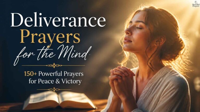 Deliverance Prayers for the Mind: 150+ Break Fear and Find Peace With Powerful Prayer Points for Freedom, Spiritual Protection, Mental Clarity, and Victory